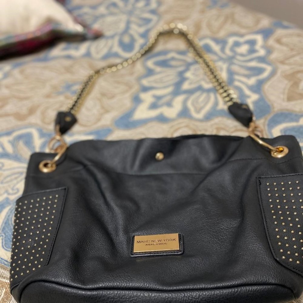 MARC NEW YORK ANDREW MARC BLACK TOTE